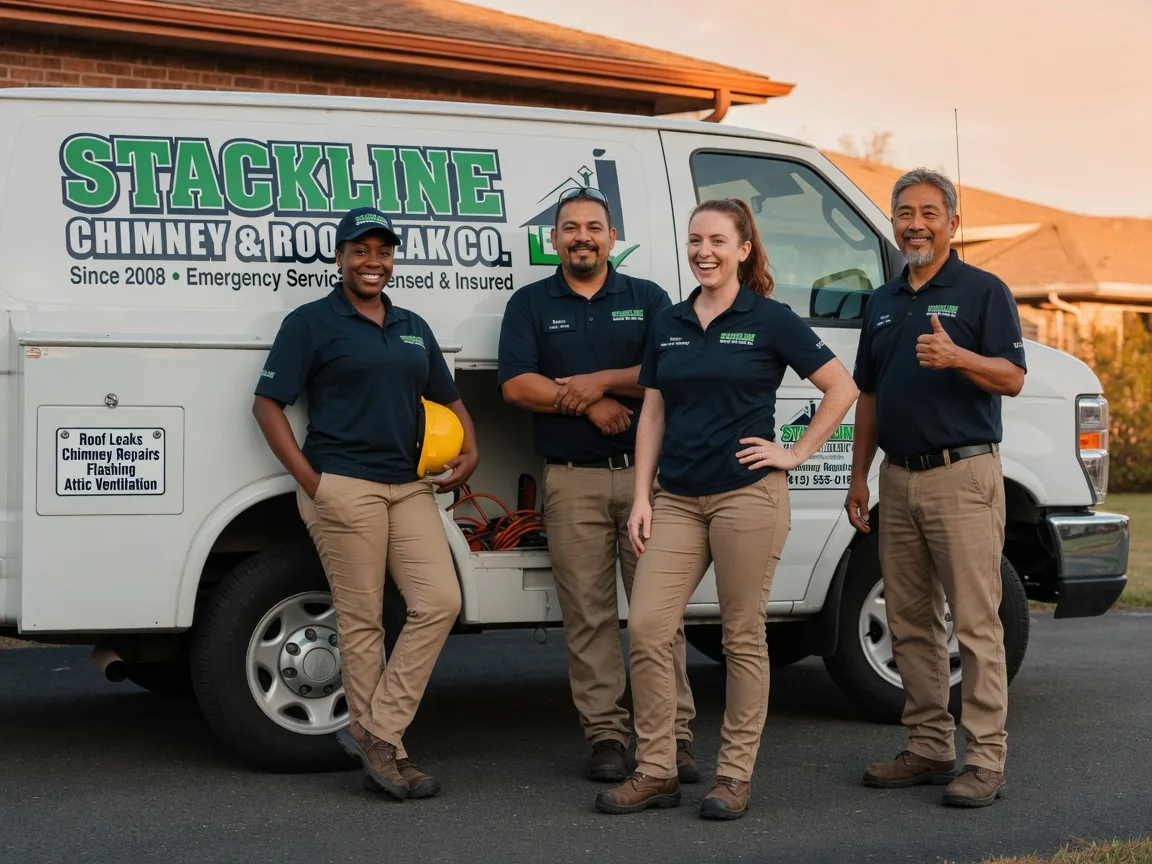 Chimney flashing repair company in Friendship, ME